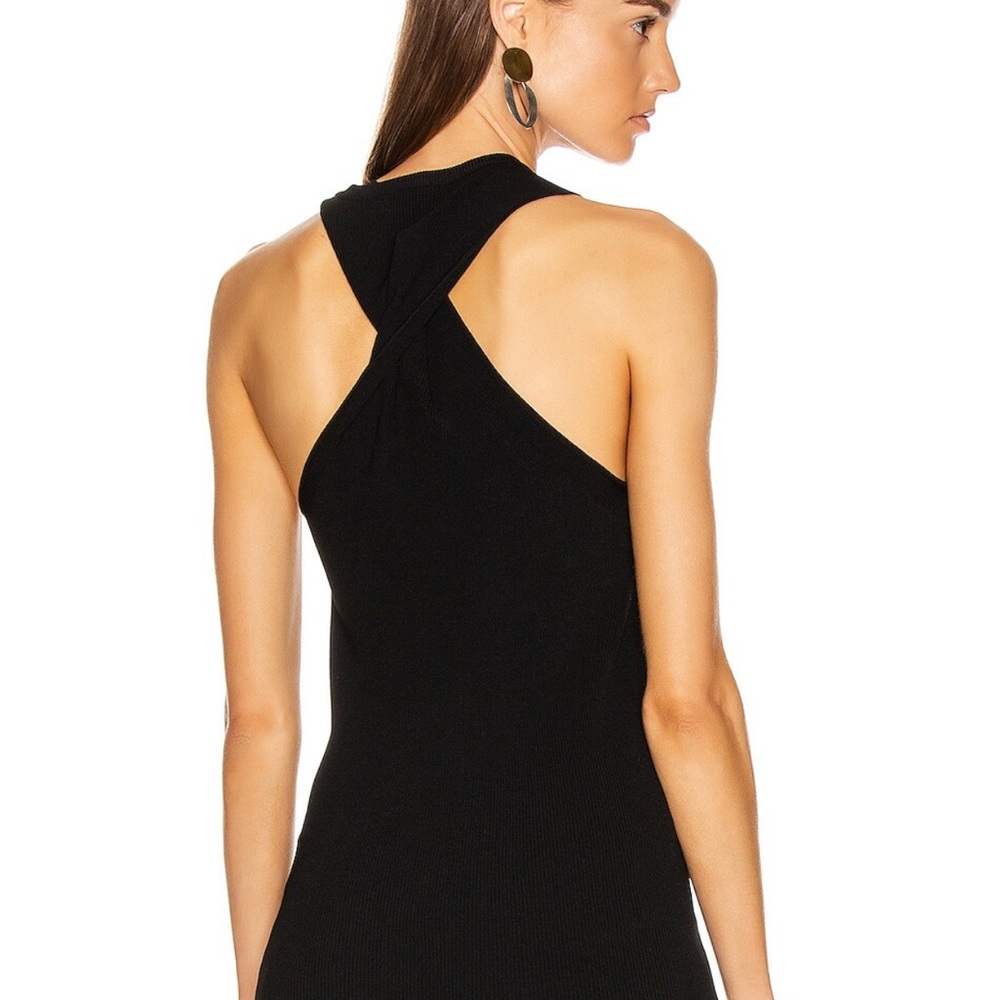 Helmut Lang Viscose Twist Tank Top S